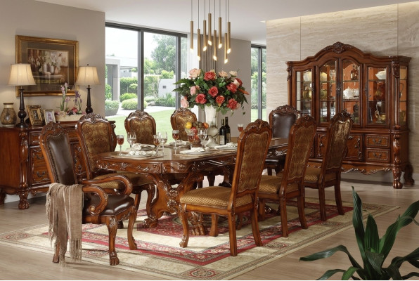 Royal dining table table tables wooden table classic decor Rococo Baroque