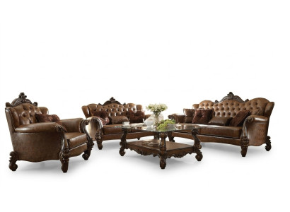 Leather sofa suite 3+1+1 seater set upholstery sofa couch