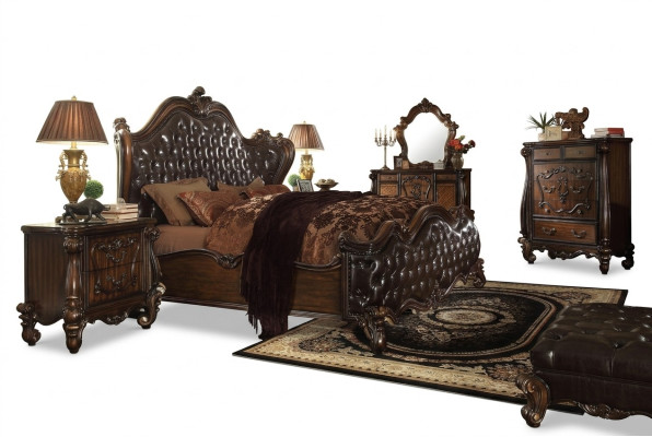 Design bed double luxury decor bedroom beds leather hotel 180x200cm