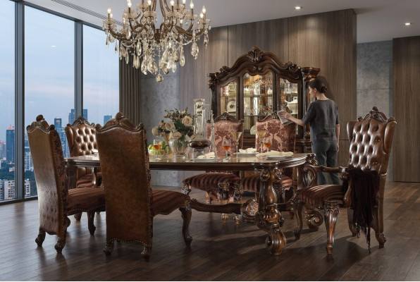 Royal dining table table wood tables classical baroque rococo dining room