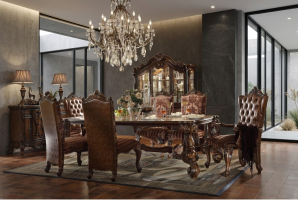 Royal dining table table wood tables classical baroque rococo dining room