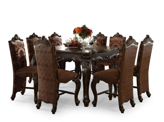 Baroque Antique Style Dining Table Wood Table Genuine Classic Designer Tables
