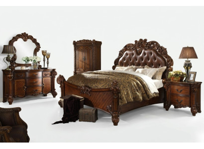 Classic Bedroom Dressers 2-piece Set Baroque Rococo Dresser + Mirror New