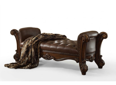 Seat Cushion Bench Cushion Seat Stool Bench Leather Wood Style Designer Chesterfield