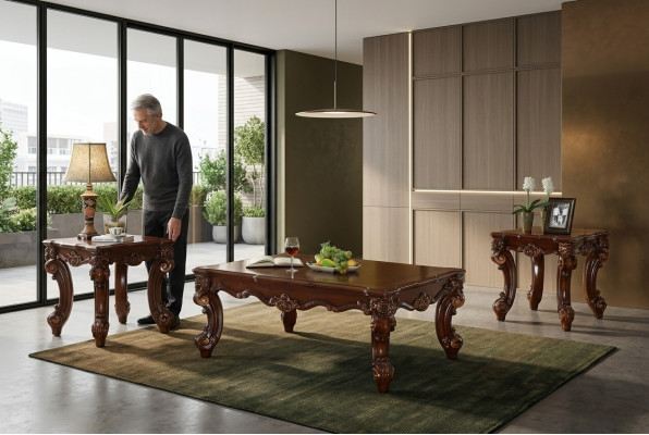 Wooden table coffee tables made of solid wood living room furniture 135x90cm