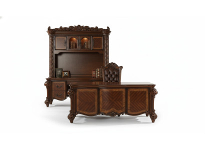 Office desk chair desks table wood chair 2-piece set tables