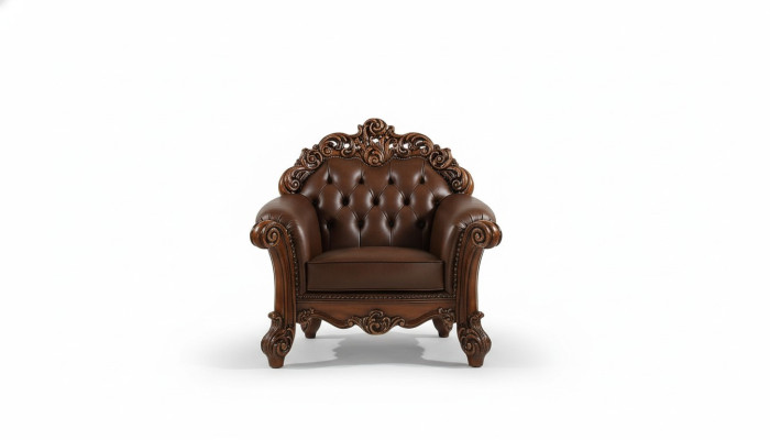 Leather Armchair 1-Seater Sofa Sofas Upholstery Design Luxury Classic Single Seater