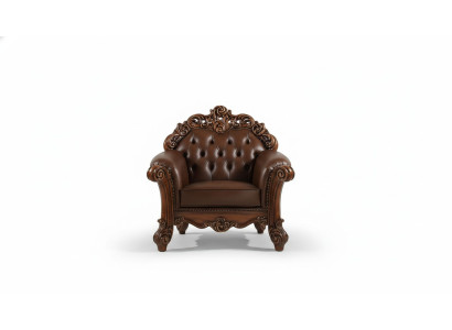 Leather Armchair 1-Seater Sofa Sofas Upholstery Design Luxury Classic Single Seater