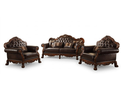 Carved furniture sofa set 3+2 seat sofa couch upholstery set group