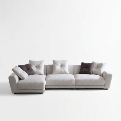 Design corner sofa L-shaped couch upholstery fabric sofas luxury living room