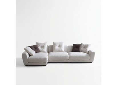 Design corner sofa L-shaped couch upholstery fabric sofas luxury living room