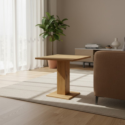 Designer coffee table side table sofa living room 55x55cm square table