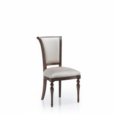 Classic designer genuine wood chair with cushion backrest design for dining and living room new