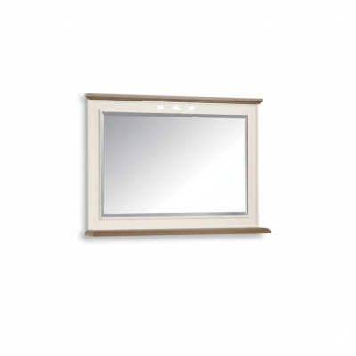 Mirror Wood Frame Wall Mirror Classic Designer Mirror 97x70cm Wood XXL Big