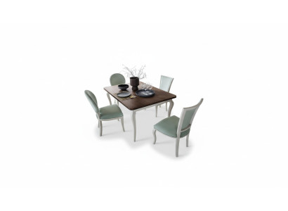 Dining set dining table 4 x chair set set dining group table classic