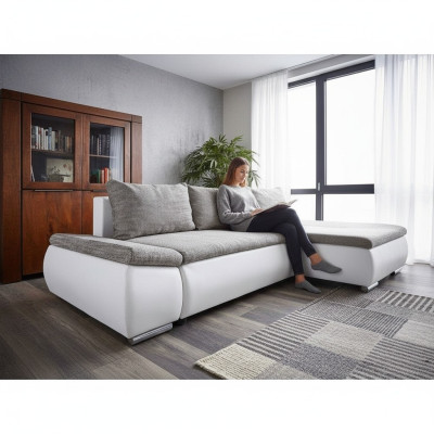 Design corner sofa with bed function, couch, new upholstery couches, textile sofas, sofa couches