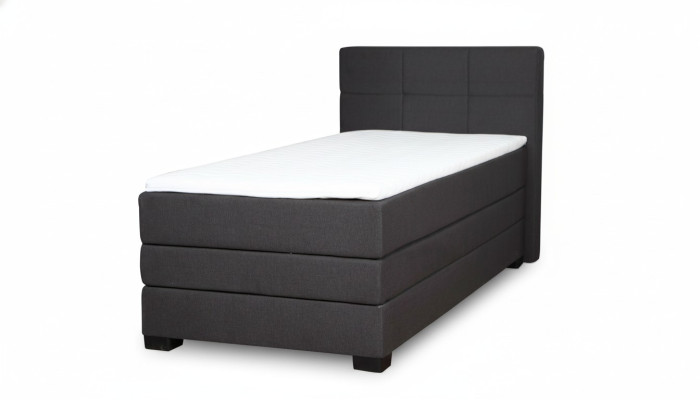 Box spring bed hotel beds 90x200cm complete with bed box including topper