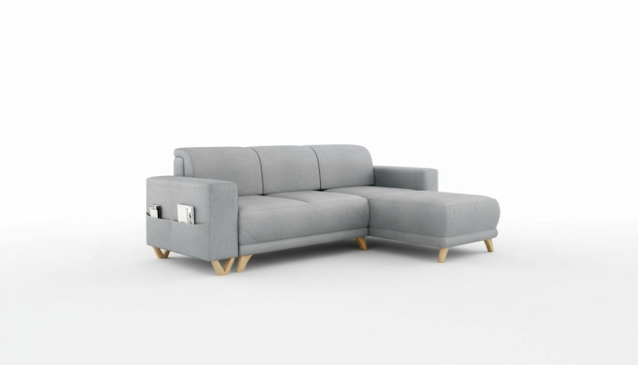 Design corner sofa L-shaped sofa couch bed function sofa bed upholstery textile