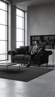 Design Sofa 2-Seater Chesterfield Fabric Couch Sofa Upholstery Sofas Two-Seater New