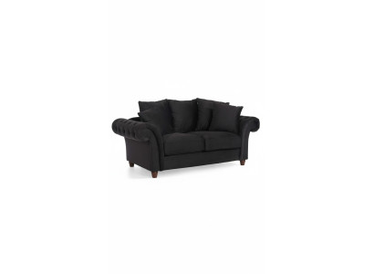 Design Sofa 2-Seater Chesterfield Fabric Couch Sofa Upholstery Sofas Two-Seater New