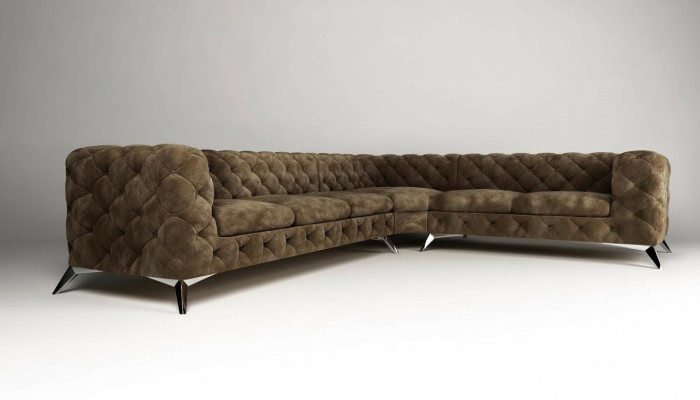 Corner sectional sofa Chesterfield sofa upholstery suite couch living landscape