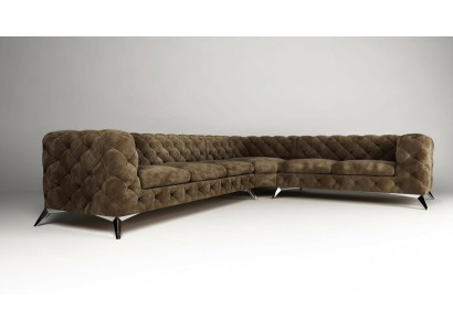 Corner sectional sofa Chesterfield sofa upholstery suite couch living landscape