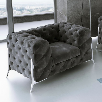 Lounge Luxury TV Club Upholstered Seat Armchair Design Deco Couch Sofa