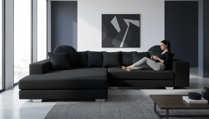 Large corner sofa corner couch corner suite upholstery sofa sofas couches living landscape new