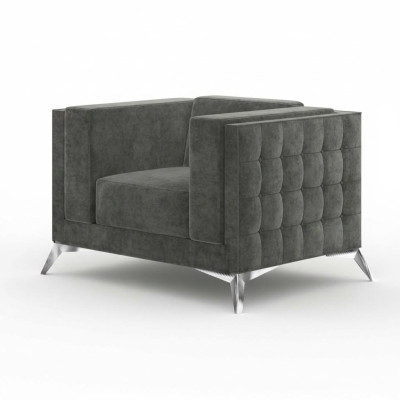 Chesterfield armchair couch 1 seater couches upholstery new sofa television textile
