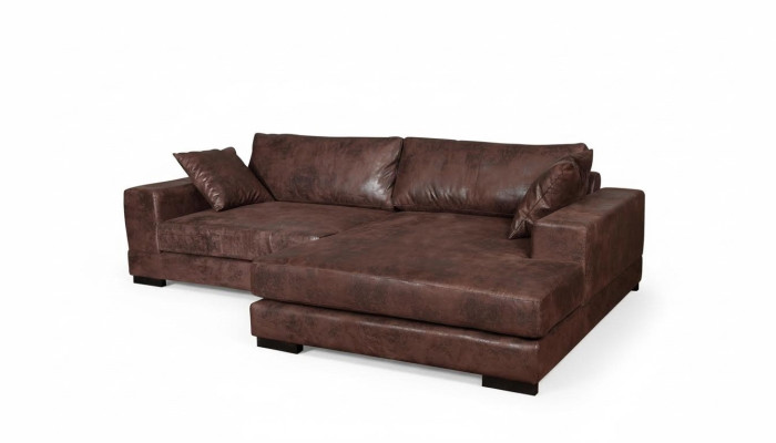 Big Sofa Couch Corner Sofa Vintage XXL Upholstered Corner Set Living Landscape