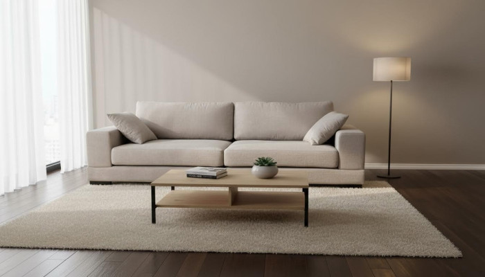 Sofa 4-seater fabric sofas luxury designer couch big upholstered lounge 274cm