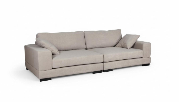 Sofa 4-seater fabric sofas luxury designer couch big upholstered lounge 274cm