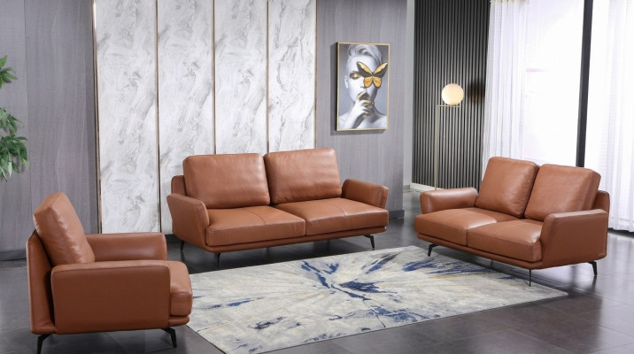 Sofa set 3+2 seater leather sofa couch living room set modern design
