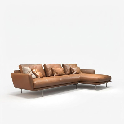 Sofa L-shaped leather sofa couch living landscape suite design corner sofa modern sofa