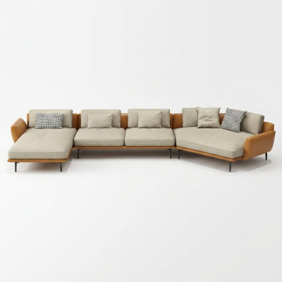 Corner sofa couch upholstery seat fabric textile couches set living landscape new