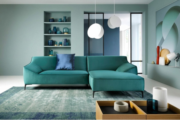 L-shaped sectional sofa living area sofa couch upholstery corner set fabric sofas new