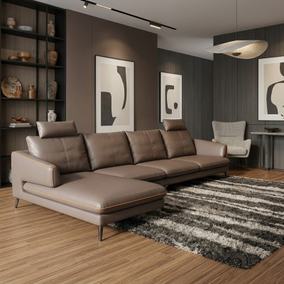Corner sofa, corner couch, sofa upholstery, corner, couch leather, luxurious living room corner suite.