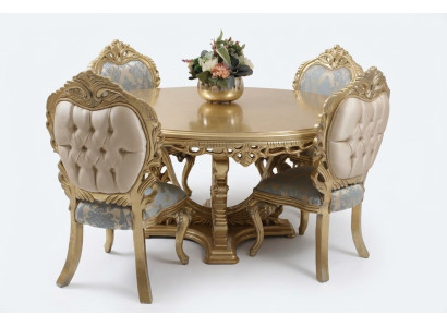 Luxurious Round Dining Table Design Classic Dining Room Tables Furniture Gold New