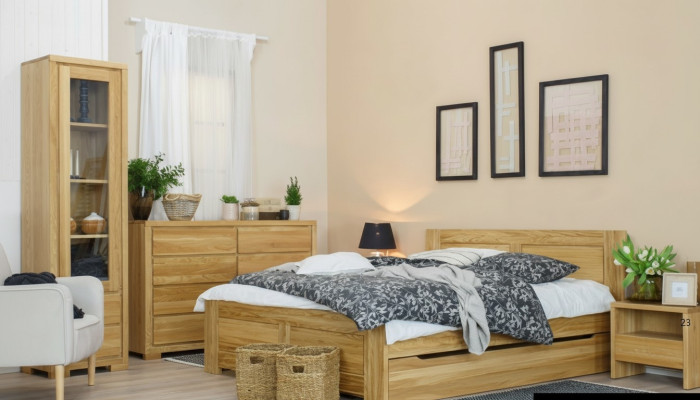 Bedroom wooden bed real wood bed beds hotel 180x200 cm style solid furniture