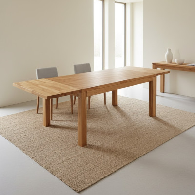 Dining room dining table solid tables furniture table 140x90cm genuine wood solid wood new