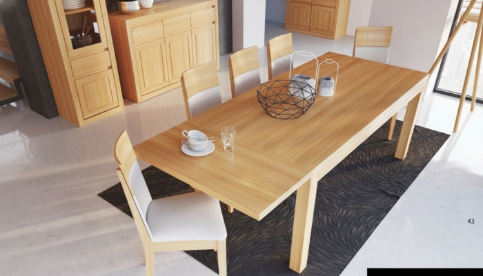 Solid wood conference table dining room real wood beech dining table
