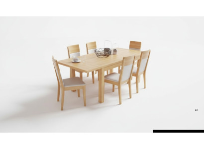 Solid wood conference table dining room real wood beech dining table