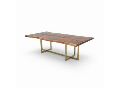River table dining table solid wood tables 240x100 epoxy resin sea