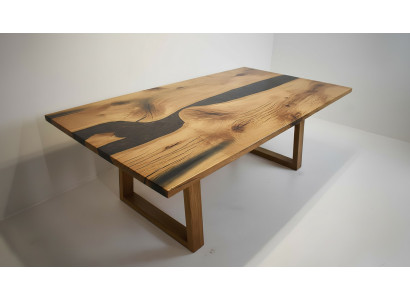 Meeting table dining table handcrafted designer table contemporary