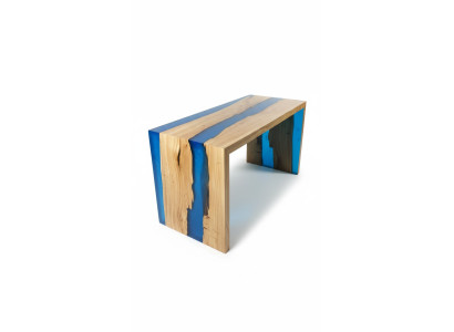 Dining table, table, kitchen table, modern tables, waterfall river epoxy resin furniture, new