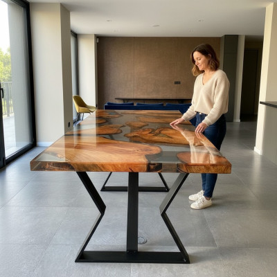 Conference table dining table kitchen table contemporary table