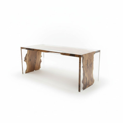 Coffee Table Real Wood River Table Solid Epoxy Resin Tables Coffee Tables 120x60