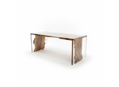 Coffee Table Real Wood River Table Solid Epoxy Resin Tables Coffee Tables 120x60