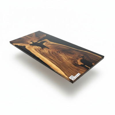 Epoxy Resin Dining Table River Table Real Wood Solid Decorative Tables 240x100