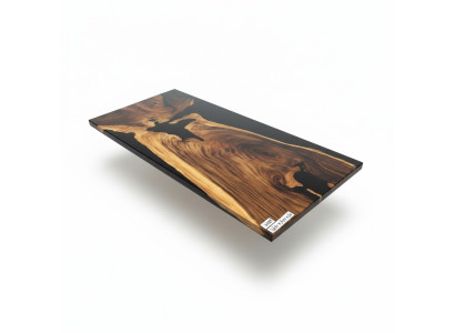 Epoxy Resin Dining Table River Table Real Wood Solid Decorative Tables 240x100